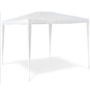 Gazebo Eco 3x3 m in Acciaio Bianco