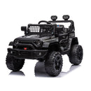 Macchina Elettrica per Bambini 12V Baby Fuoristrada Nera