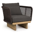 Poltrona 76x83,5x80h cm con Cuscini Xylia Dark 