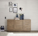 Madia Design Moderno 3 Ante Jupiter 182x44x90 cm Noce Mercure