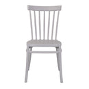 Set 4 Sedie 43x86x41 cm in Polipropilene Ghiaccio