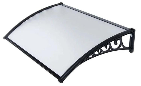 Auvent Auvent en Polycarbonate Nid d'Abeille 120x100 cm Transparent prezzo