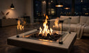 Bruciatore a Gas GPL da Incasso Effetto Camino 46x46x20 cm 9,7 kW in Acciaio Italkero Square