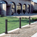 Colonnina Dissuasore in Ferro H85 cm Belfer 42/F3 Grigio Antracite