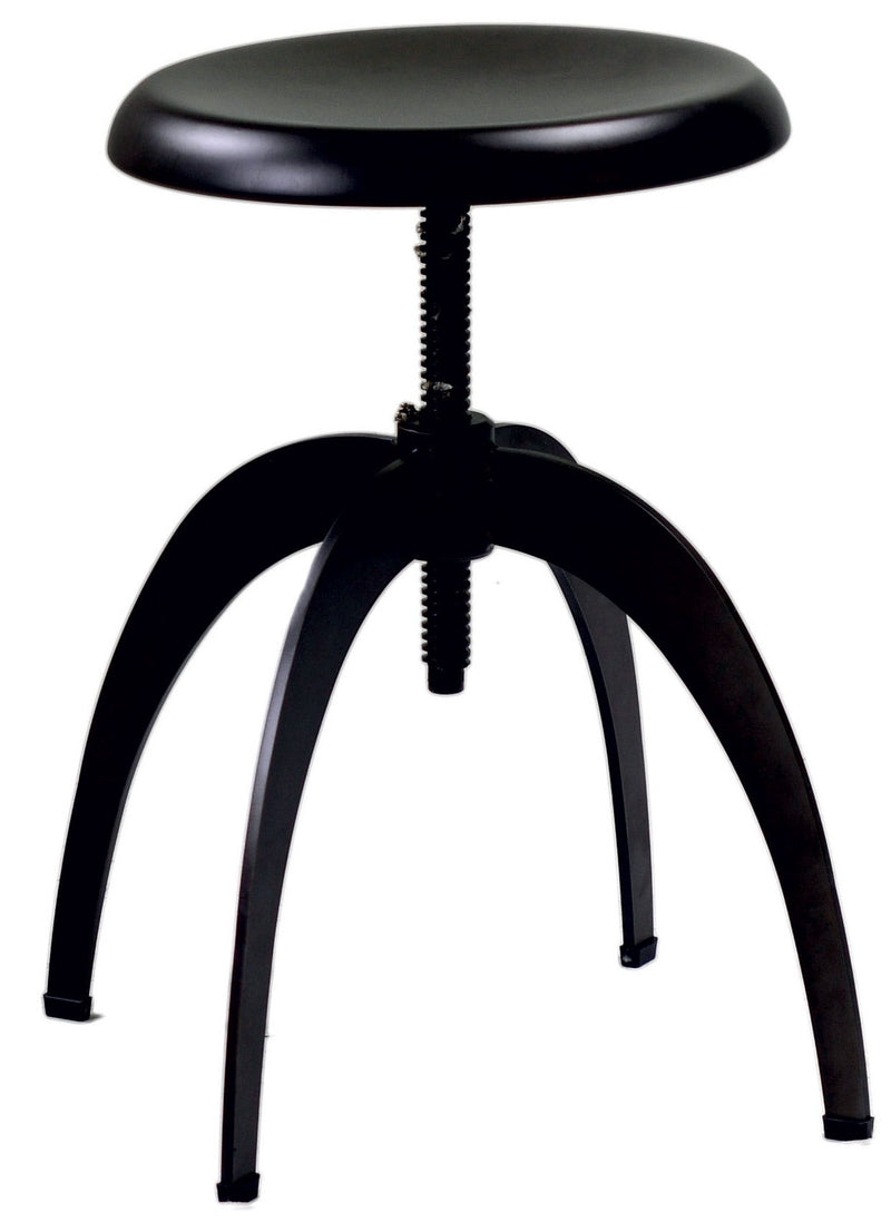 Sgabello Bar in Metallo Bristol Marrone