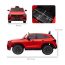 Macchina Elettrica per Bambini 12V con licenza Mercedes EQA Rossa