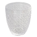 Set 6 Bicchieri Acqua Castle Chocolate in Vetro VdE Tivoli 1996 Marrone