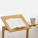 Tavolino Porta PC Computer da Letto Divano Reclinabile in legno