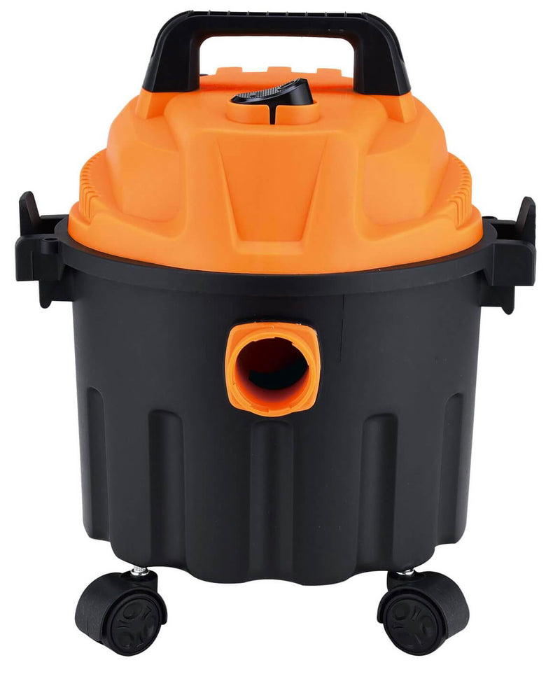 Bidone Aspirapolvere Aspiratore Solidi e Liquidi 1000W Qlima WDZ510 Nero e Arancione