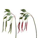 Set 4 Peperoncini Artificiali Cadenti Composti da 7 Peperoncini Altezza 83 cm Multicolore