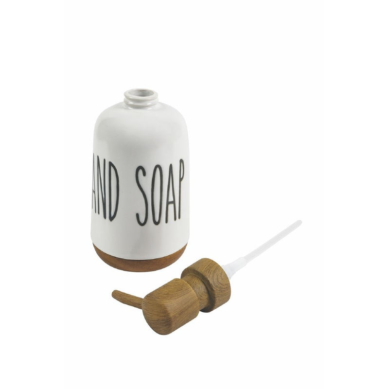 Dispenser Sapone 7,5x7,5x17,5 cm 300 ml in Gres VdE Tivoli 1996 Hand Soap