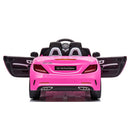Macchina Elettrica per Bambini Licenza Ufficiale Mercedes SLC 300 "Final Edition" 10,8V 3,1Ah Rosa        