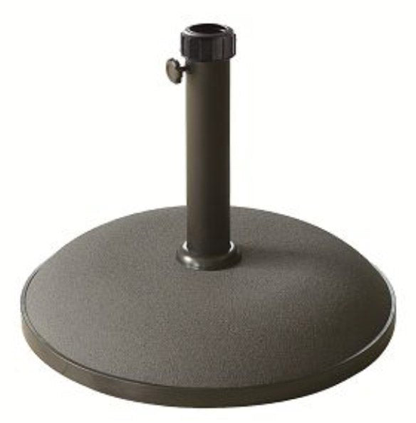 Base pour parasol de jardin 50x50x42 cm en béton et fer gris foncé online