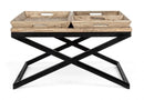 Tavolino Tray 90x90 in Legno