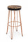 Tabouret de Bar Rakel Cuivre en Bois
