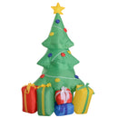 Albero di Natale Gonfiabile 150 cm LED Verde 
