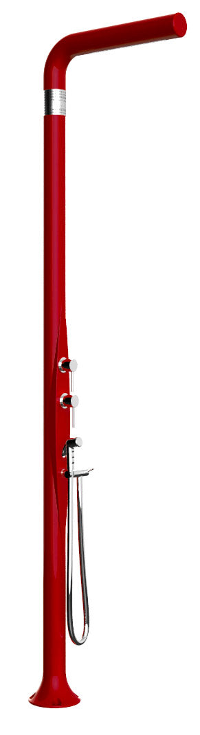 Mitigeur de douche de jardin extérieur inverseur et douche mobile Arkema Funny Yang Ruby acquista