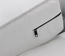 Divano 2 Posti Chesterfield 152x74x82 h cm in Similpelle Bianco