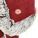 Pupazzo Babbo Natale H90 cm con Luci e Suoni Rosso e Grigio