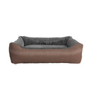 Cuccia per Cani e Gatti Doubleface in Poliestere Love Tortora Varie Misure