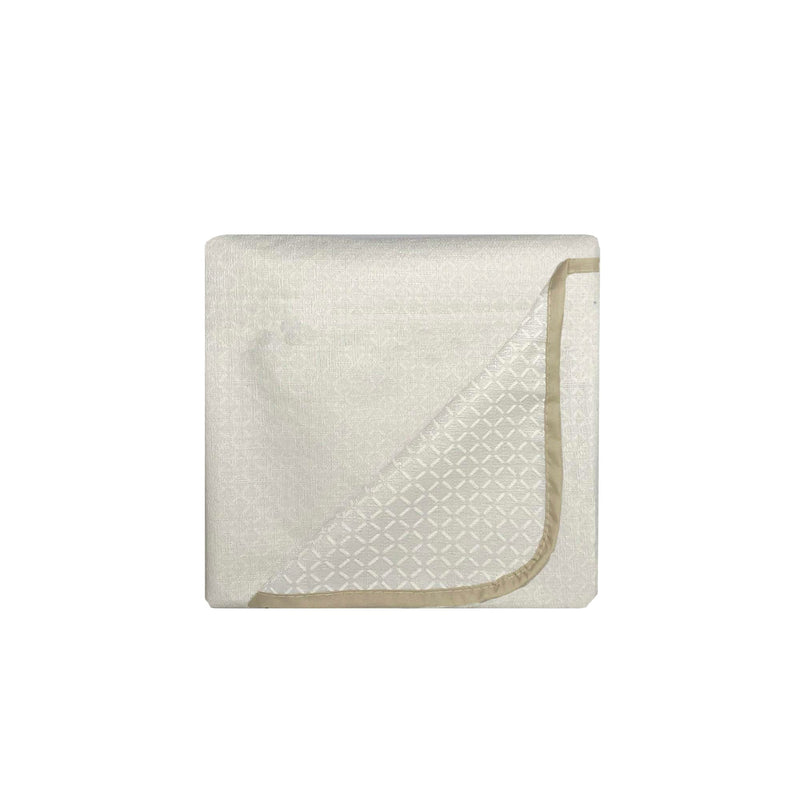 Copridivano con Copri Braccioli in Poliestere Panna Varie Misure