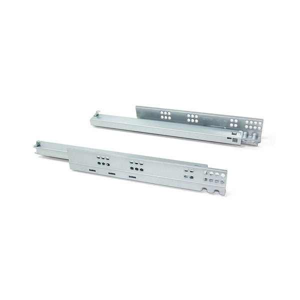 sconto Glissières dissimulées Slippe pour tiroirs à extension complète en acier galvanisé blanc Emuca P440