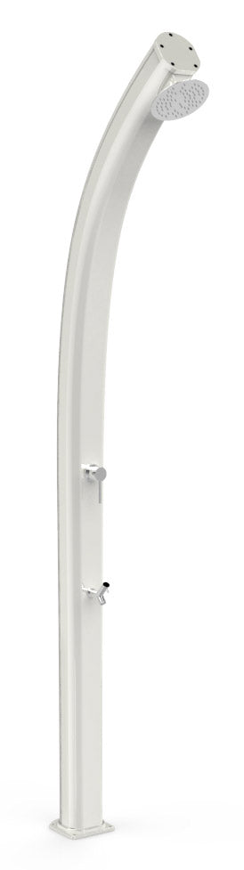 Minuteur de douche solaire de jardin et lave-pieds Arkema Jolly Top Line Perla Bianca sconto