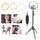 Lampe LED Ring Light avec trépied pour Selfie Tik Tok Youtube Kooper