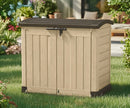 Armadio Porta Attrezzi da Giardino 146x120x82 cm in Resina Keter Store It Out Arc Beige