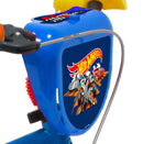 Bicicletta per Bambino 12” 1 Freno Gomme in EVA Hot Wheels Blu