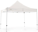 Gazebo Retrattile da Giardino 3x3 m in Ferro Flexy Bianco