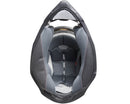 Casco Integrale per Moto Cross con Frontino CGM Forefront 606A Nero Opaco