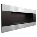 Camino a Bioetanolo da Parete 90x40 cm Flig Huston 2 Ory