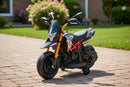 Moto Elettrica per Bambini 6V Aprilia Dorsoduro Small Nera