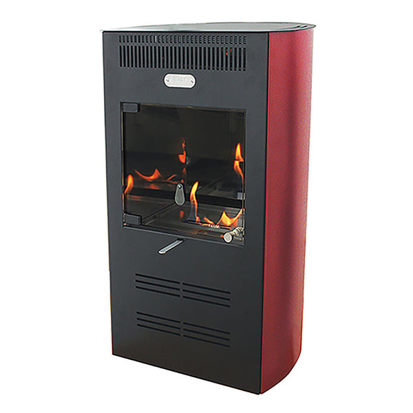 Stufa a Bioetanolo da Interno Elegance 47x36x75 cm 3000W 2L Fiamma Ventilata Bordeaux prezzo