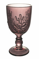 Set 6 Calici in Vetro 340 ml Villa d'Este Home Tivoli Coral Provence