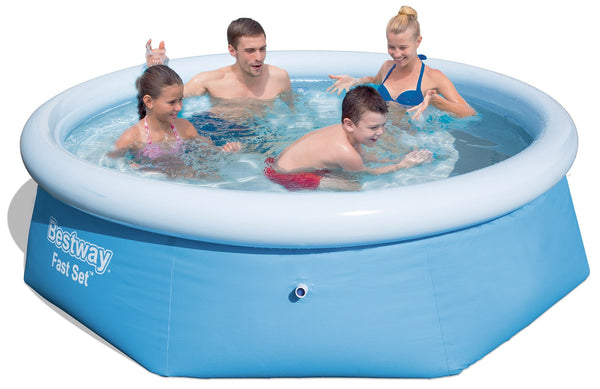 Piscine Gonflable Autoportante Ronde Ø244x66cm Bestway Fast Set 57265 sconto