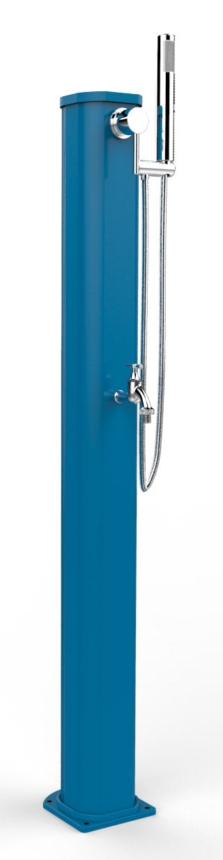 Doccia da Giardino Miscelatore Doccetta e Lavapiedi Arkema Jolly Go Light Blue online