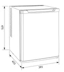 Mini Frigo per Hotel 30 Litri Vama Minibar Top A+ Nero