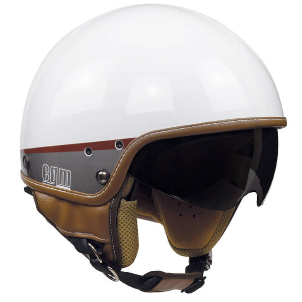 Casque Demi-Jet pour Scooter CGM Granada 105G Blanc Différentes Tailles acquista