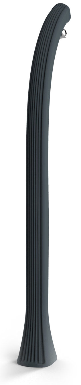 Doccia Solare da Esterno Giardino 23L Miscelatore Arkema Happy Grigio Antracite