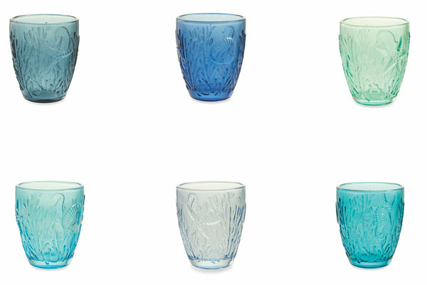 online Set de 6 verres Ø8x10 cm en verre VdE Tivoli 1996 Pantelleria