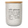 Pot à Gros Sel 750 ml en New Bone China VdE Tivoli 1996 Gris Clair