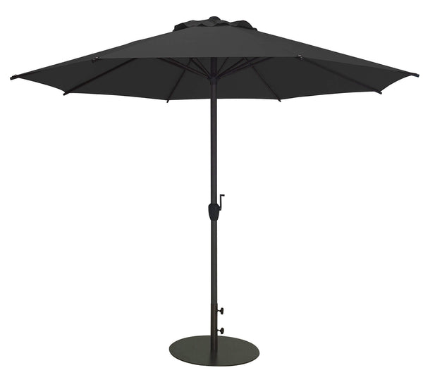 Parasol de jardin Ø3 m Mât Ø38 mm Lyon Gris Foncé online