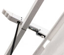 Pergola da Giardino 3x3 m in Alluminio Bianco