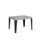 Table extensible 120-204x80x77 cm Ciment flammé et Anthracite