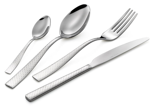 acquista Service de couverts 24 pièces en acier Eme Infinity Monogram