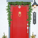 Ghirlanda Natalizia 280 cm Ramo di Albero con Bacche e Pigne Lunga