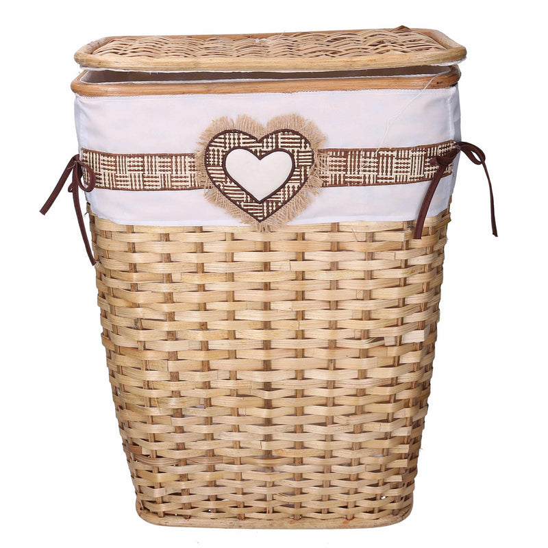 Cesto Portabiancheria in rattan arturo rettangolare cm 45x31xh54