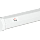 Telo Proiettore 120 Pollici 244x183 cm in Tessuto a Rete Bianco